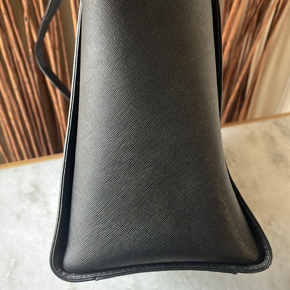 Kate Spade New York black satchel with crossbody strap - Picture 8 of 10